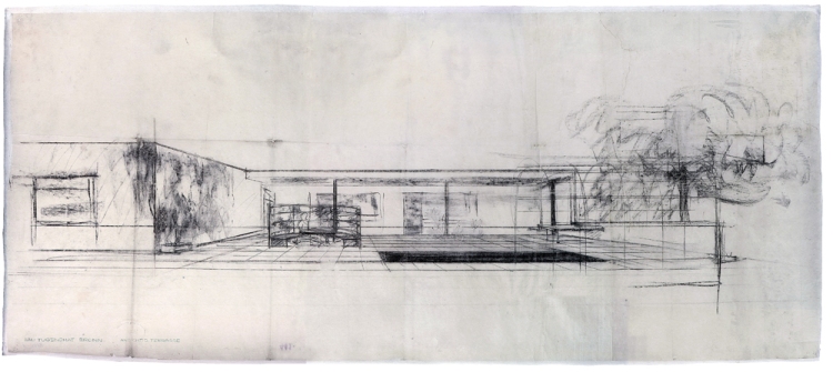 Architect and Friends Blog Mies van der Rohe Sketch